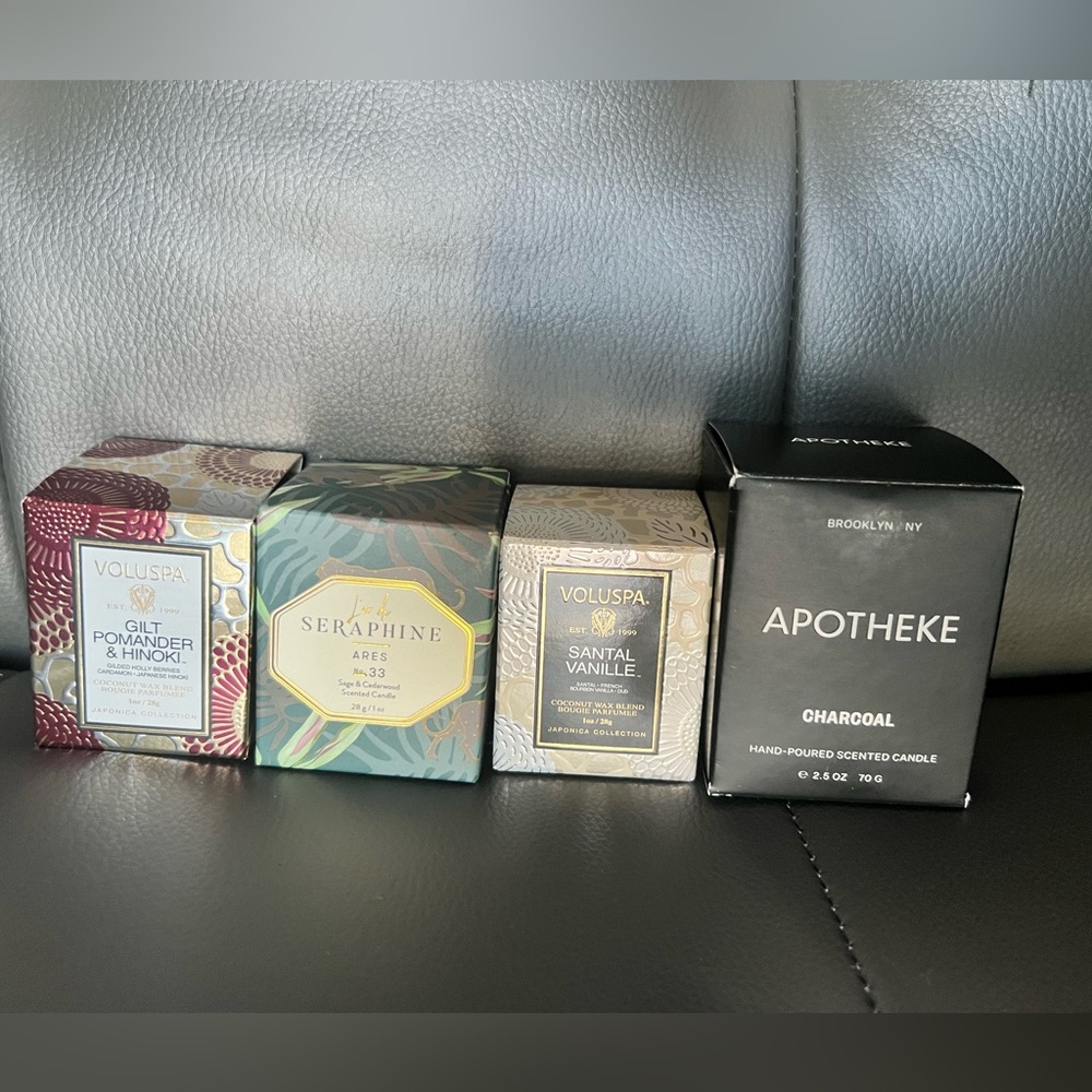 Luxury candles